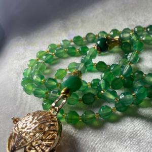Green Faceted Quartz
